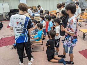 イケダ光音堂様が運営する学童施設キッズパークのeスポーツ体験会に訪問致しました。